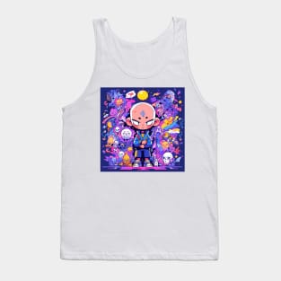 Mystical Doodle Meditator Tank Top